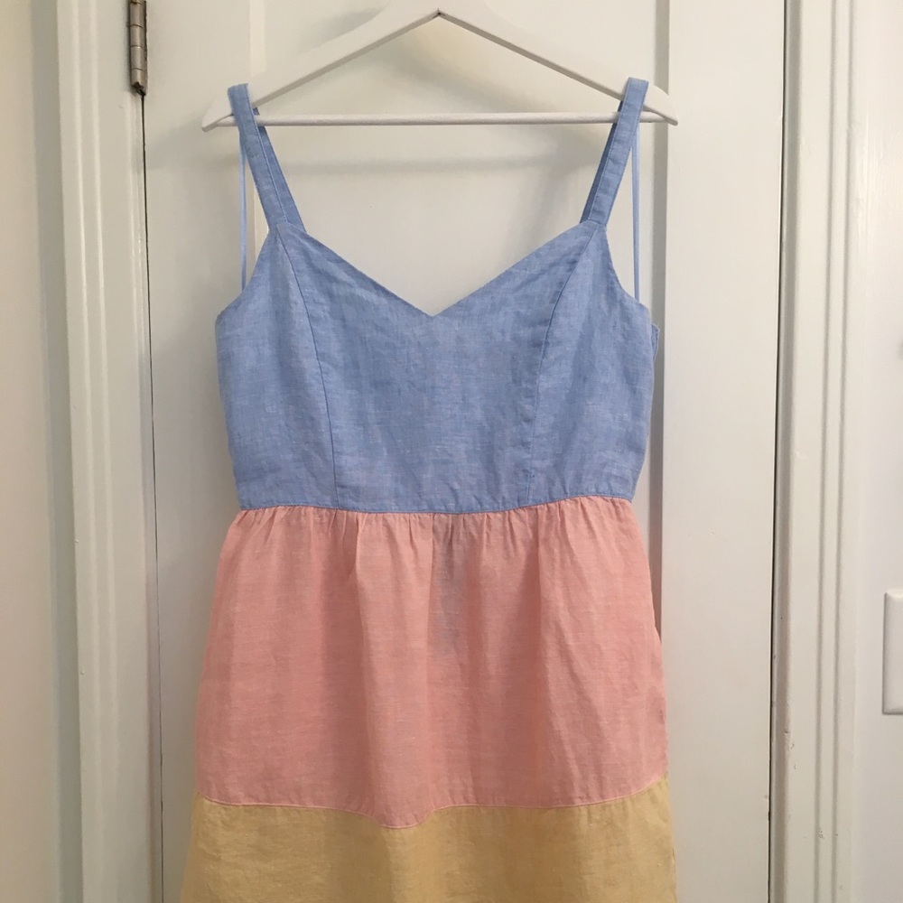 Like New Cynthia Rowley 100% Linen Summer Dress